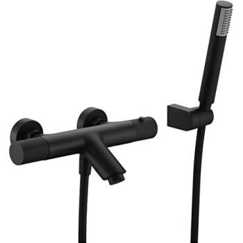 Grifo Termostático de Baño/Ducha Negro Mate IMEX BTD038-4NG