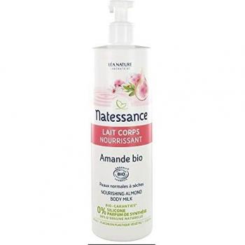 Natessance Leche Corporal Nutritiva de Almendra Ecológica 400 ml