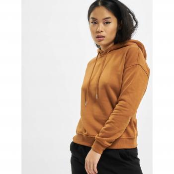 Urban Classics Women's Brown Hoodie - Ladies Pullover Sweatshirt S