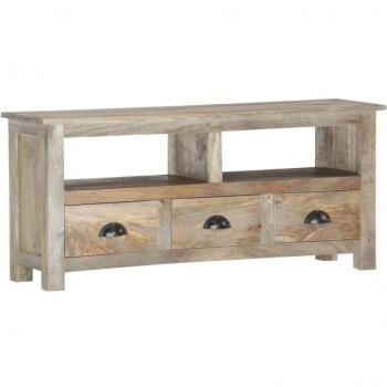 vidaXL TV Cabinet 110x30x50 cm Solid Mango Wood