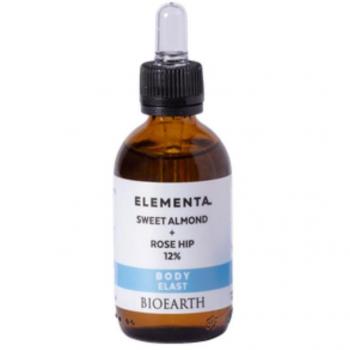 Bioearth Elementa Body Elast 12% Sweet Almond + Rose Hip Oil 50ml