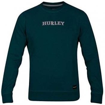 Hurley M Atlas Crew Sudaderas, Hombre, Enamel Green/Liquid Lime, XXL