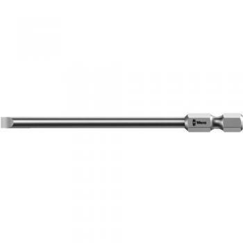 Punta Plana Wera 800/4 Z, 4,0 x 0,8 mm, Longitud 89 mm, Alta Dureza