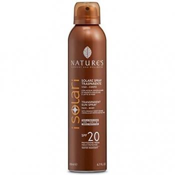 Spray solar transparente SPF20 200 ml - Nature's
