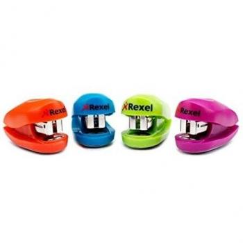 REXEL 2100150 - Grapadora escolar modelo BUDDY + caja de grapas