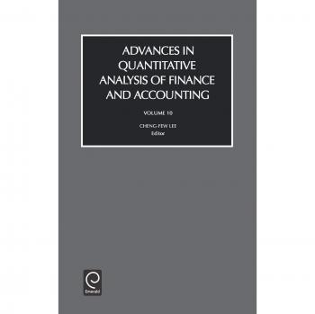 Advances in Quantitative Finance and Accounting Analysis by Cheng-Few Lee - Comprehensive Guide to Financial Metrics