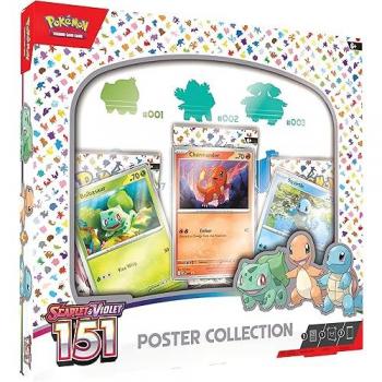 Colección de Pósters Pokémon TCG: Scarlet & Violet 151