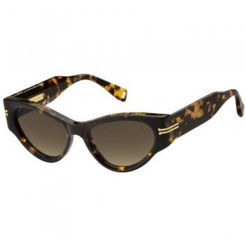 Marc Jacobs MJ 1045/S Sunglasses, Dark Havana/Brown, Female, Size: 53 MM