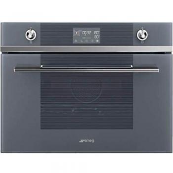Horno SMEG SF4102VCS Plata 45cm Vapor