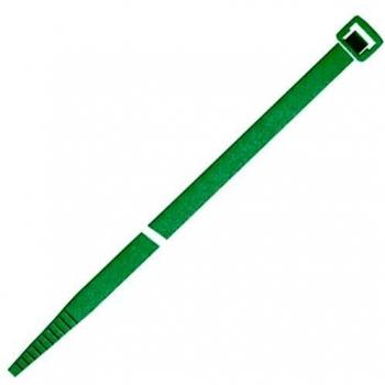 Bridas Nylon 100% Verde 4,6x390 mm.