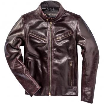 Dainese patina72  Cordovan motocicleta chaqueta de piel