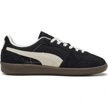Puma Palermo Vintage Men's Sneakers - Black/Frosted Ivory/Gum