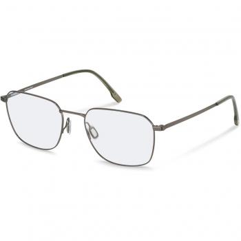 Rodenstock R2661 A Gafas Recetadas para Hombre Plateadas con armazón plateado y lentes recetados de 56 mm