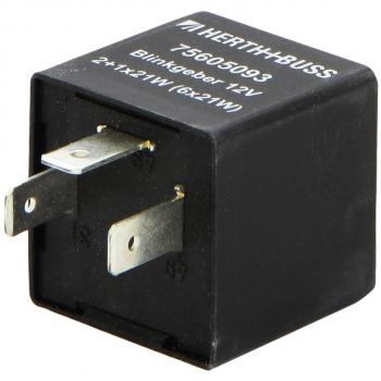 Relé de intermitencia HERTH+BUSS ELPARTS 75605093, unidad intermitente, compatible con diversos vehículos, fácil instalación, alta durabilidad y fiabilidad