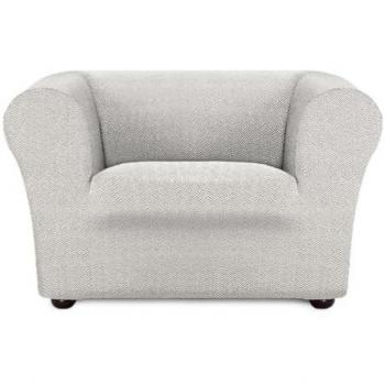 Funda para sillón Eysa JAZ Blanco 110 x 100 x 130 cm