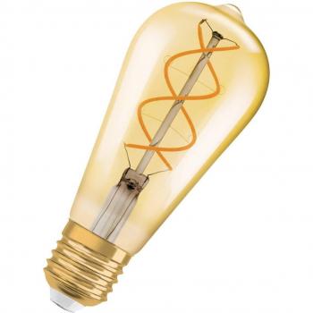 OSRAM LED Vintage 1906 Edison - Dorado E27 4W 2000K Atenuable