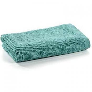 Kave Home - Toalla de baño Miekki pequeña Turquesa Claro