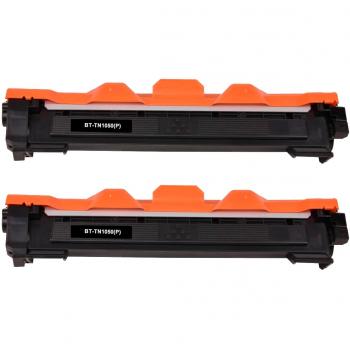 Brother TN1050 Negro Pack de 2 Cartuchos de Toner Genéricos