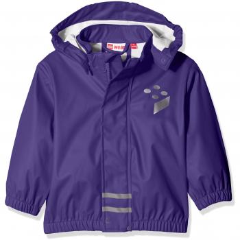 LEGO Wear - Chaqueta Bebé-Niña, color violeta, talla 92