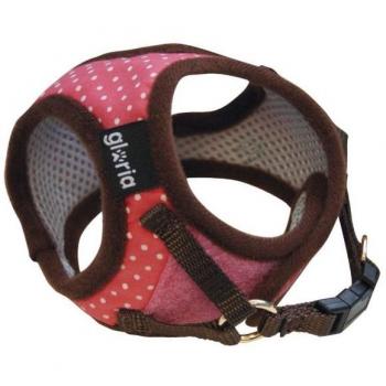 Arnés para Perro Gloria Puntos Rosa Talla XS (17-22 cm)