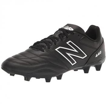 New Balance 442 V2 Academy FG Soccer Cleats - Black/White