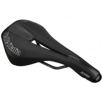 Selle Italia Novus TM Flow L2 Sillín, Unisex Adulto, Negro, Talla Única