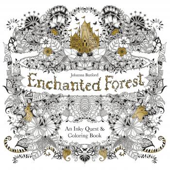 Enchanted Forest: An Inky Quest & Coloring Book [US Import]