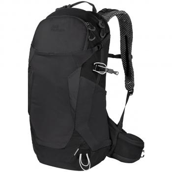 Mochila Jack Wolfskin Crosstrail LT 24L negro, Unisex Adulto, Talla única