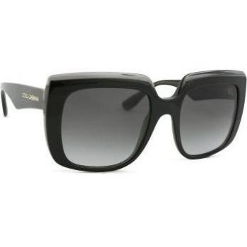 Dolce & Gabbana DG4414 501/8G 54mm Women's Square Black Sunglasses