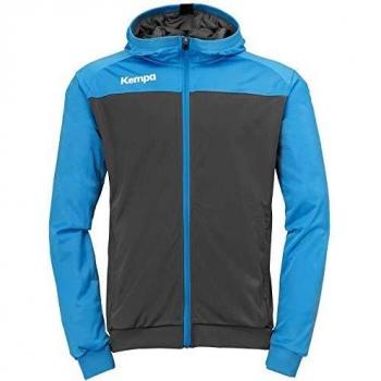 Kempa Prime Multi Jacket Chaqueta De Balonmano con Capucha para Hombre, Antracita Azul, S