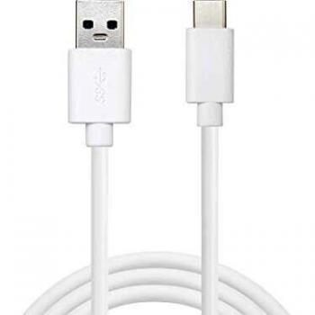 Sandberg 136-15 - Cable USB-C 3.1 a USB-A 3.0 de 1 m, Blanco