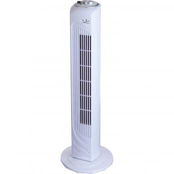 Jata VT3040 - Ventilador de torre con temporizador de 120 minutos y desconexión automática, Función oscilante, 3 velocidades, Bajo consumo, Medidas: 24 x 77 cm