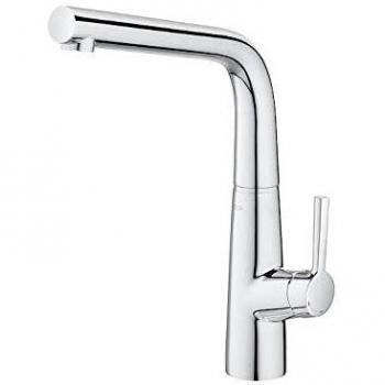 Roca A5A832AC00 Mezclador Cocina, Syra, Caño L, Cold Start, Cromo