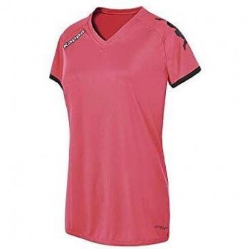 Kappa Cascia Ss Wo Camiseta, Mujer, Morado