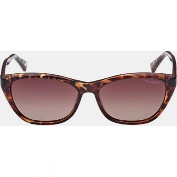Skechers Women's Cat Eye Polarized Sunglasses in Havana Color