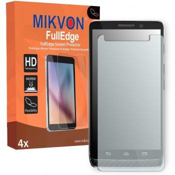 4 x Mikvon FullEdge protector pantalla para Motorola XT1030 lámina