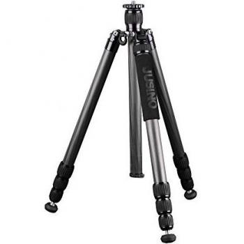 Jusino TK-284C trípode/trípode viajeros monopod Viajes 18-165cm Karbon