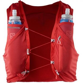 Chaleco Salomon Adv Skin 5 Set Rojo