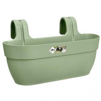 Maceta Elho Vibia Campana Easy Hanger Grande Verde Pistacho 24,1 x 46 x 26,5 cm con Reserva de Agua para Exterior