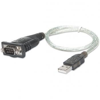Adaptador USB a puerto serie MANHATTAN