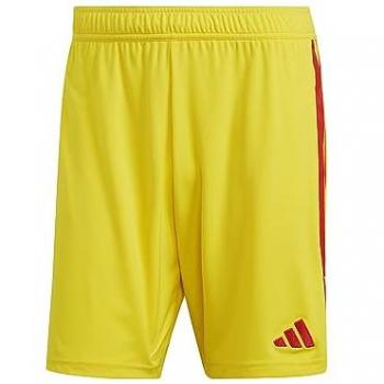 Adidas Pantalones Cortos Tiro 23 Amarillo, Hombre, 1/4 de tiro, Color: Team Yellow/Team Colleg Red, Referencia IB8091, Talla: 2XL