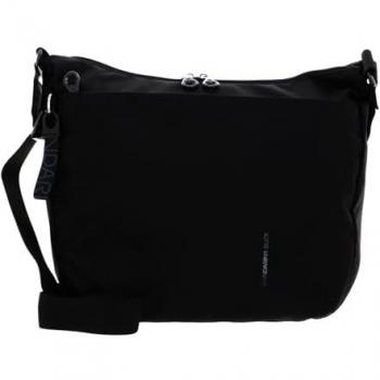 Mandarina Duck MD20 Adjustable Black Shoulder Bag for Women with Pockets