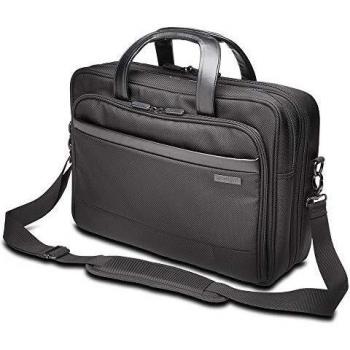 Kensington K60386EU Maletín Contour 2.0 Business para Portátiles de hasta 15.6, Maletín Unisex Mediano Resistente al Agua para Portátiles y Tabletas, Equipaje de Mano, Maleta de Viaje