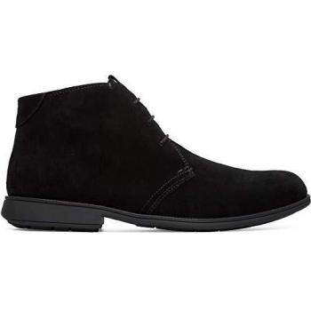 Camper '1913' Black Suede Lace-Up Boots for Men