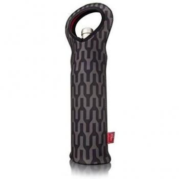 Vacu Vin Bolsa para Botellas de Vino, Marrón, 14x44,5x14