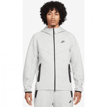 Nike Tech Fleece Full Zip Hoodie - Men's, Gray, Size: Extra Small