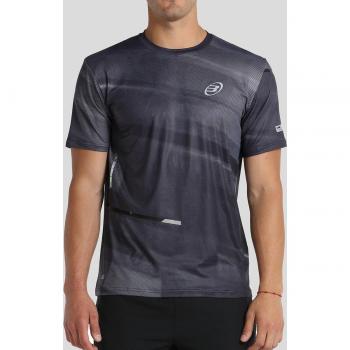 Camiseta de hombre Bullpadel Adula con tejido técnico y mangas cortas