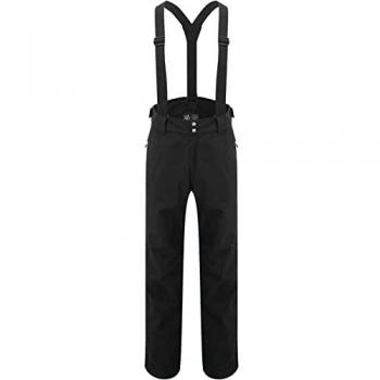 Dare2b Pantalones de esquí Achieve II Regular para Hombre, Color Negro, Talla XSR (Cintura 28-30 / 71-76cm), Largo Interior 30