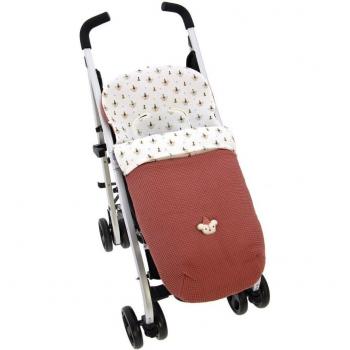 Saco silla ligera de paseo Rosy Fuentes - Saco para silla de paseo, ligero, diseño moderno, fácil de transportar, acolchado para mayor comodidad del bebé, lavable a máquina