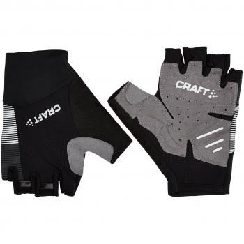 Craft Hombre Glow Gloves – Guantes, hombre, GLOW Gloves, negro/plateado
